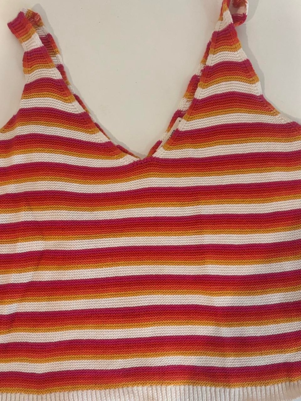 Marine Layer Striped Knit Tank Size S